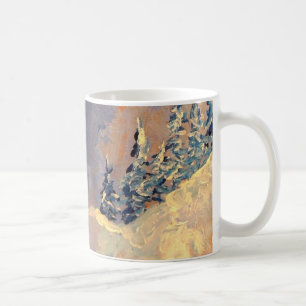 Nebel auf der Schnee-Spitze 2009 Kaffeetasse