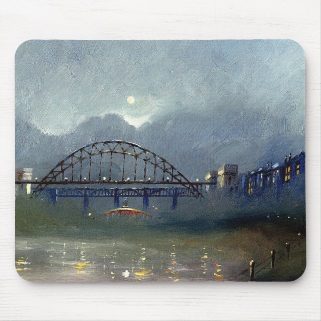 Nebel auf der Tyne-Mausunterlage Mousepad (Vorne)