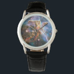 Nebel der Weltraumgalaxie. Universe Sterne. Hubble Armbanduhr<br><div class="desc">Raumnebel und Sterne sehen zu.</div>