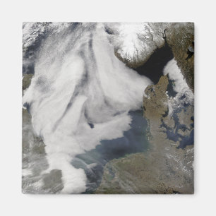 Nebel in der Nordsee 2 Magnet