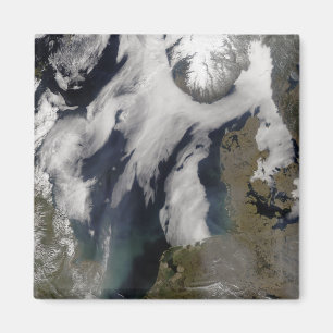 Nebel in der Nordsee Magnet