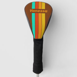 Nebel-Pin-Streifen auf dem Waldboden mit Namen Golf Headcover