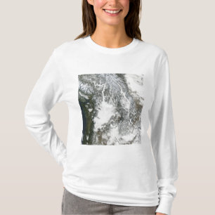 Nebel und Schnee im Pazifischen Nordwesten (wahre  T-Shirt