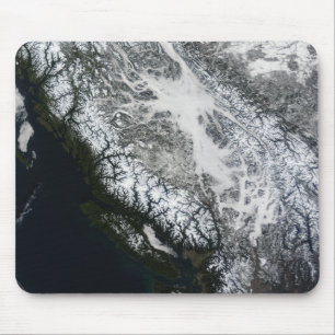 Nebel und Schnee in British Columbia Mousepad