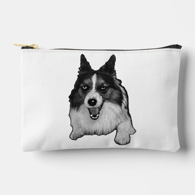 Nebel Zips, festes Flüstern Zubehörtasche (Vorderseite)