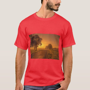 Nebelberg-Dämmerung-Shirt T-Shirt