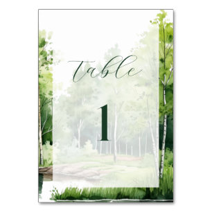 Nebelberg-Hochzeit Tischnummer