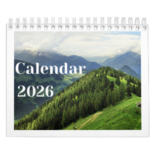 Nebelberge 2026 Wandkalender   Natur Nebel 