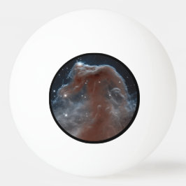 Nebelfleck in der Form von Horsehead im Rosa Tischtennisball