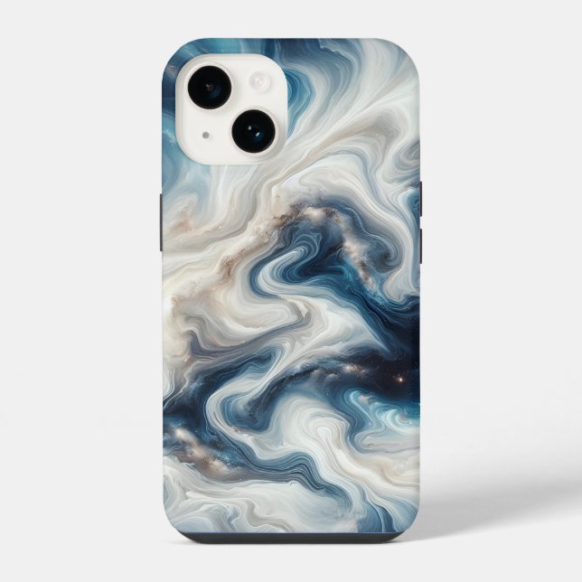 Nebelfluss iPhone Hülle (Rückseite)