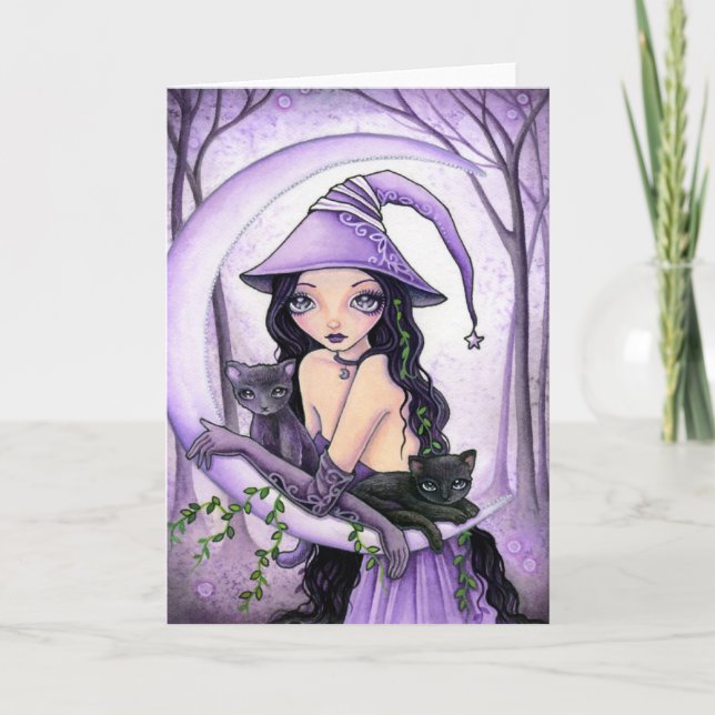 Nebelhafte Reflexionen - leere Karte (Vorderseite)