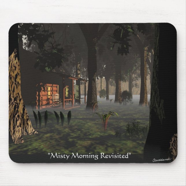 Nebelhafter Morgen nochmals besucht Mousepad (Vorne)