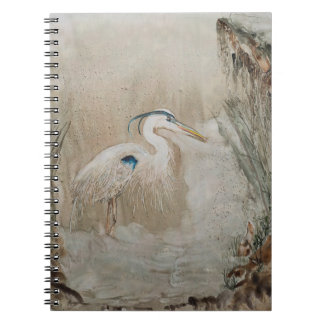 Nebelhaftes Bucht-Notizbuch (80 Seiten B&W) Notizblock