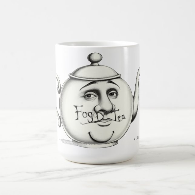 Nebeliger Becher Kaffeetasse (Mittel)