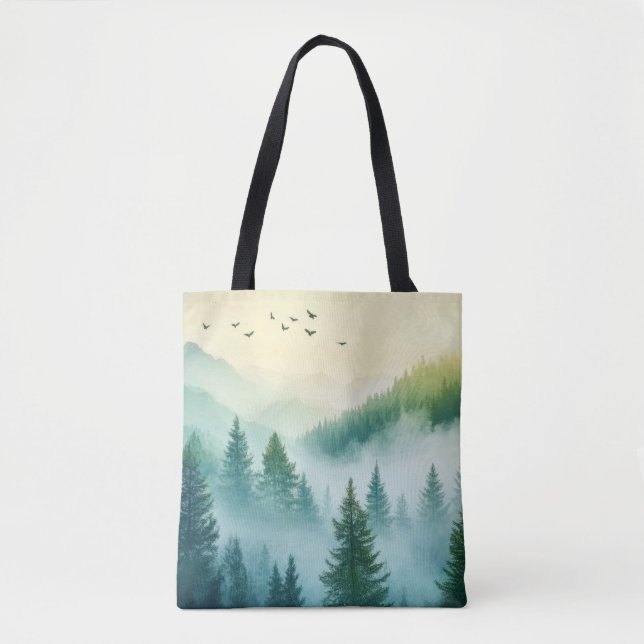 Nebeliger Wald (Vorderseite)