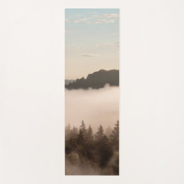 Nebelmorgen und Mondhimmel (umkehrbar) Yogamatte