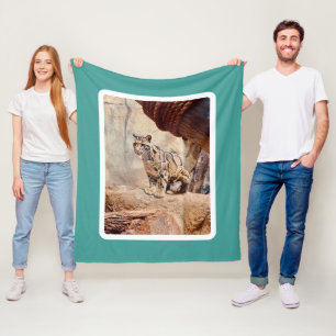 Nebelparder Bild Natur Wildleben exotisch Fleecedecke