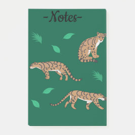 Nebelparder Post-it Klebezettel