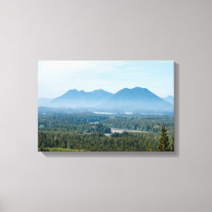 Nebeltal in Tofino - British Columbia, Kanada Leinwanddruck