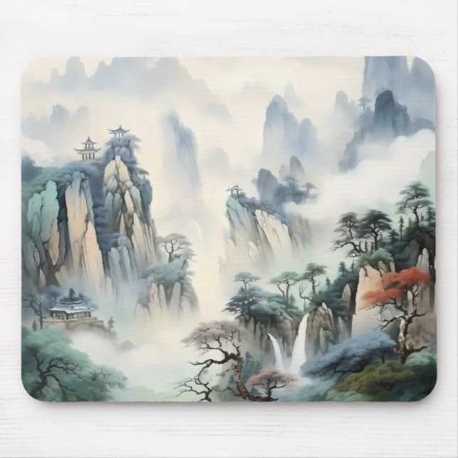 Nebeltalberge Mousepad (Vorne)