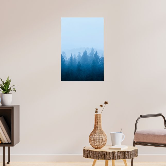 Nebelwald Poster (Wohnzimmer 3)