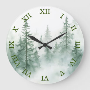 Nebelwald Wanduhr