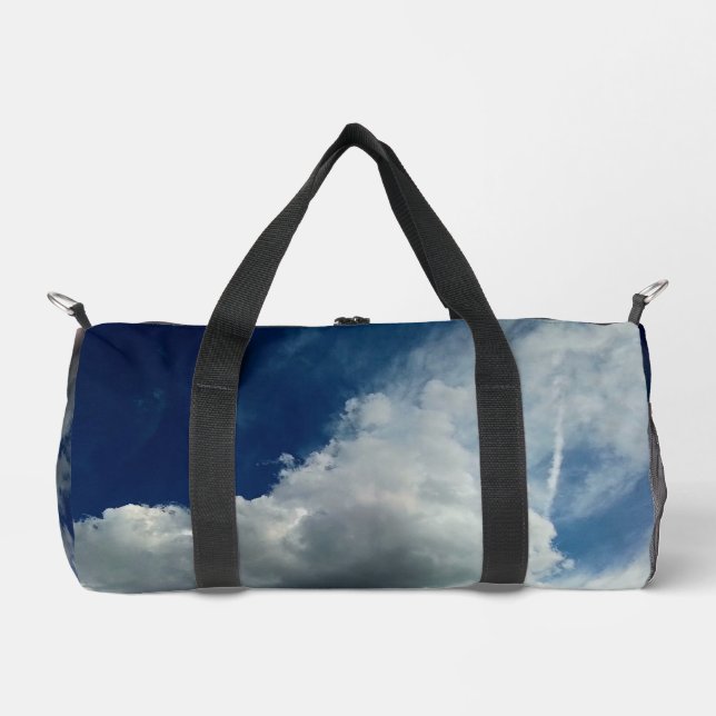 Nebelwolken Duffle Bag (Vorderseite)