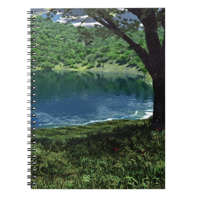 Neben Deep Waters Notebook Notizblock (Vorderseite)