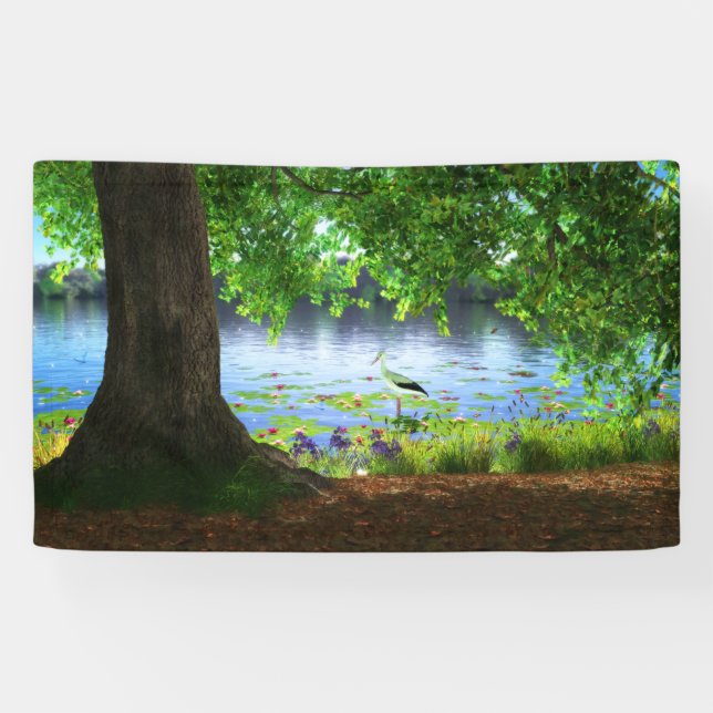 Neben dem Stillwasserbanner Banner (Horizontal)