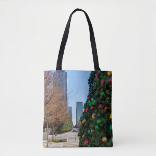 Neben dem Weihnachtsbaum von Dallas