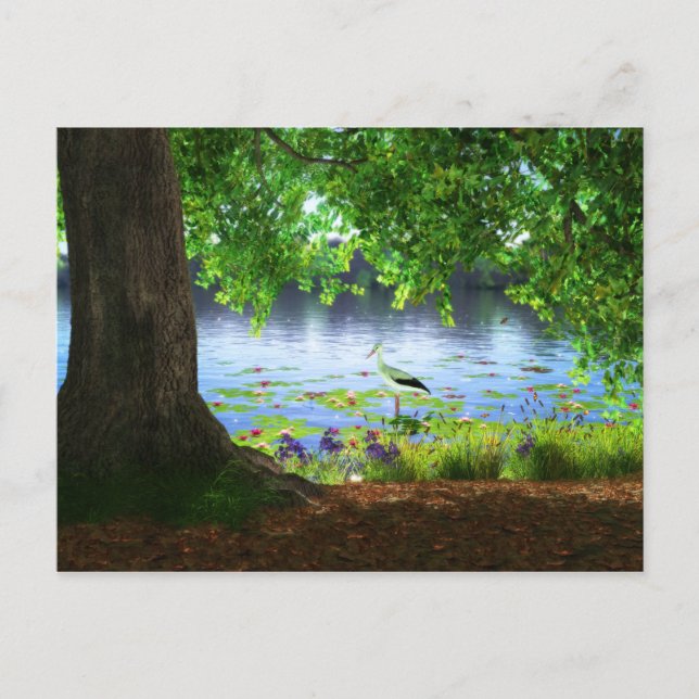 Neben der Standwasser-Postkarte Postkarte (Vorderseite)