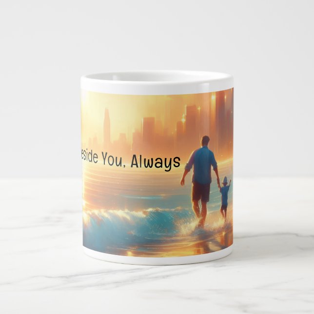 Neben dir immer Sentimentale Erinnerung Tasse (Vorderseite)