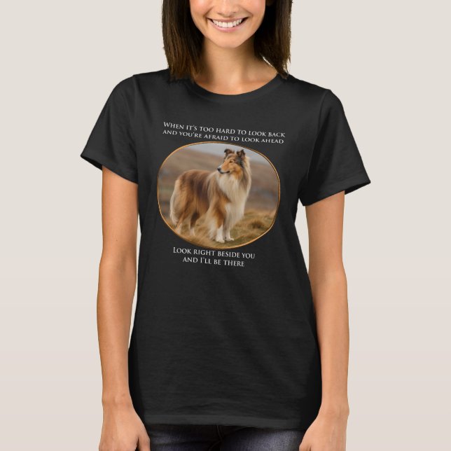 Neben You Collie T-Shirt (Vorderseite)