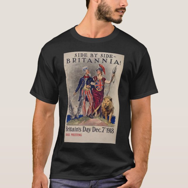 Nebeneinander - Britannia! T-Shirt (Vorderseite)