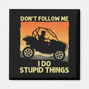 Nebeneinander-Design für Männer Frauen Utv Atv Sxs Magnet