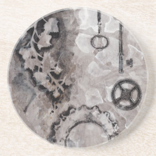 Nebeneinanderstellung II Sandstein Untersetzer