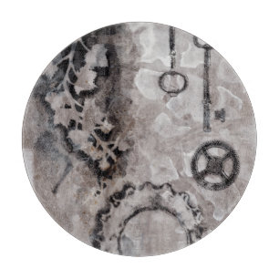 Nebeneinanderstellung II Schneidebrett