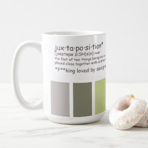 Nebeneinanderstellungsdefinition Tasse