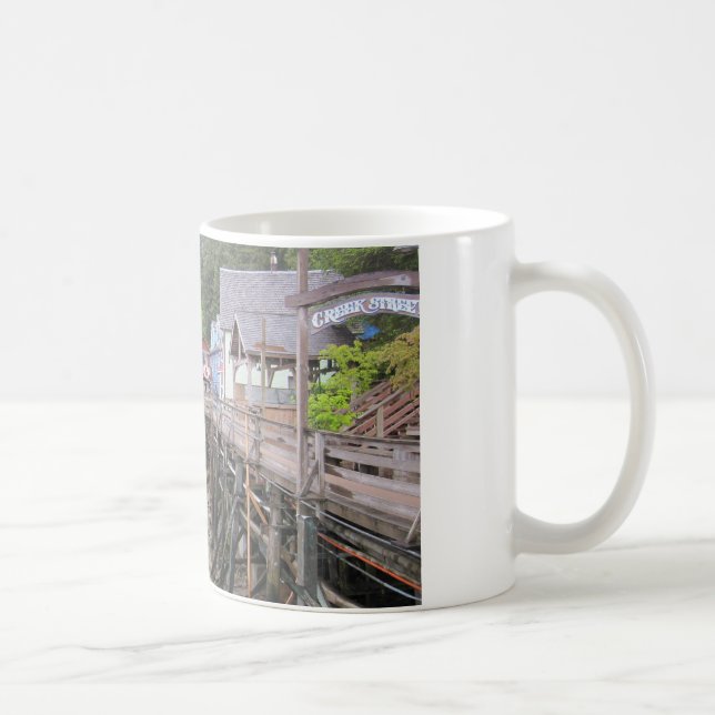 Nebenfluss-Straße Ketchikan, Alaska Kaffeetasse (Rechts)