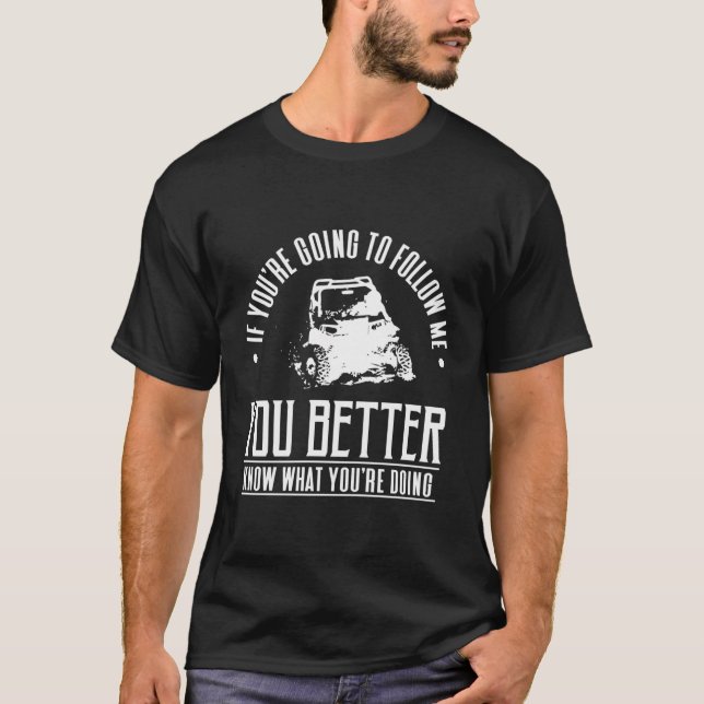 Nebenseitig der SDS-Utility Geländefahrzeug USV Ro T-Shirt (Vorderseite)
