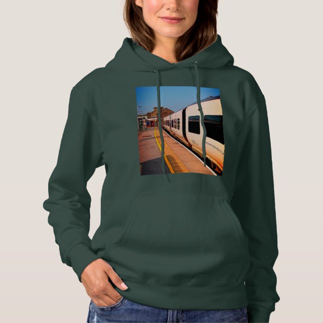 Nebenstraße , am Bahnhof Hoodie (Vorderseite)