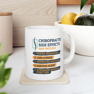 Nebenwirkungen der Chiropraktik Chiropraktiker Gag Jumbo-Tasse