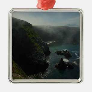 Neblige Anacapa-Insel im Channel Islands National  Ornament Aus Metall