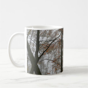 Nebliger Herbst in Pennsylvania Herbst Natur Tasse