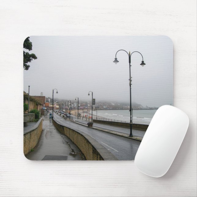 Nebliger Morgen in Scarborough Mousepad (Mit Mouse)