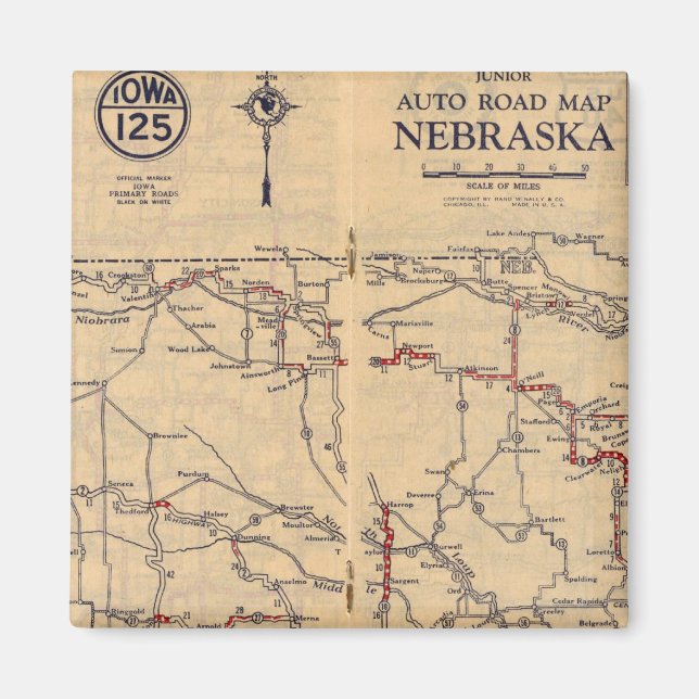 Nebraska 2 magnet (Vorne)