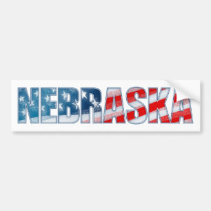 Nebraska Autoaufkleber