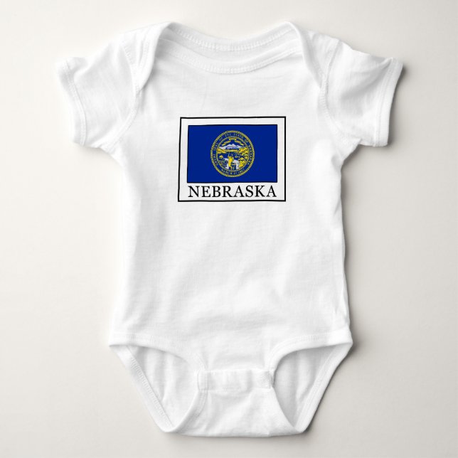 Nebraska Baby Strampler (Vorderseite)