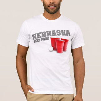 Nebraska-Bier Pong T - Shirt