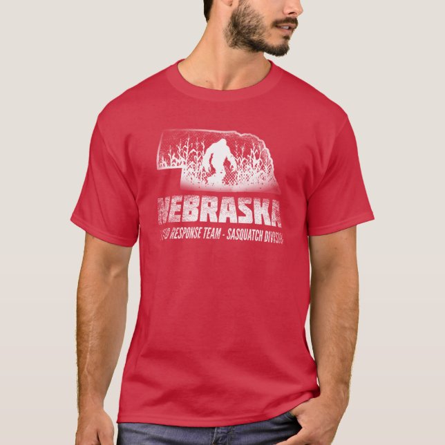 NEBRASKA BIGFOOT RESPONSE TEAM T-Shirt (Vorderseite)